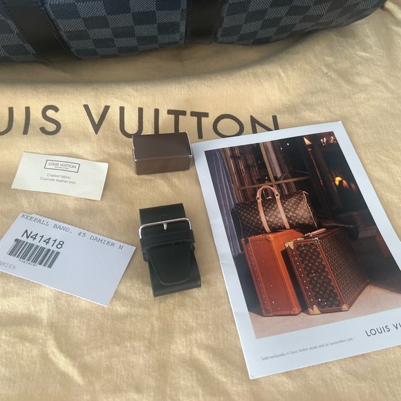 (SOLD)Louis Vuitton Damier Graphite Keepall 45 - Picture 15 of 15